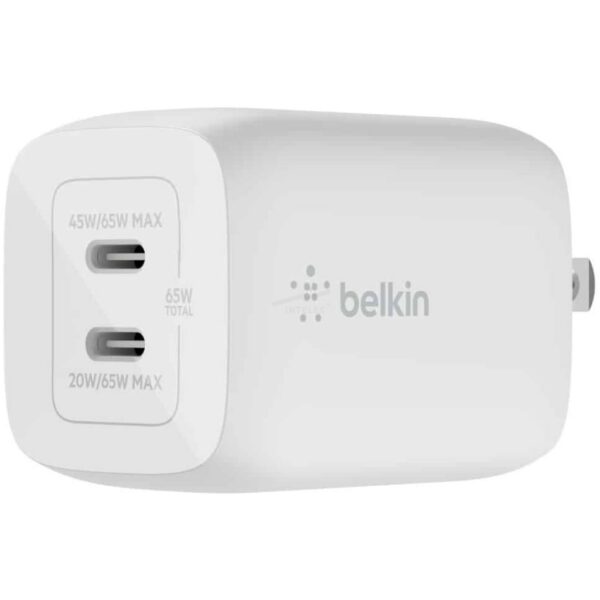 BELKIN BOOSTCHARGE PRO USB-C GAN 65W DUAL