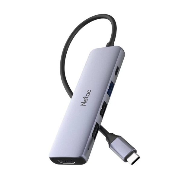 ADAPTADOR NETAC WF13 HUB USB-C A USB-A – HDMI