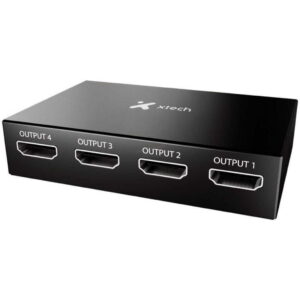 SPLITTER XTECH HDMI 4 PUERTOS 4K