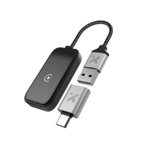 ADAPTADOR INALAMBRICO 2 EN 1 – COMPATIBLE CON CARPLAY Y ANDROID AUTO