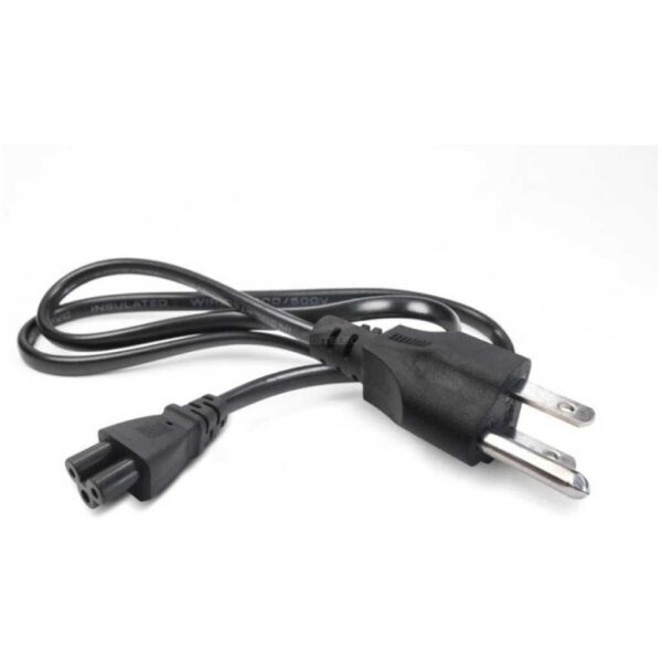 Cable de Alimentación XTECH para Laptop con Enchufe de 3 Clavijas