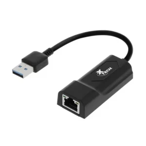 ADAPTADOR XTECH ETHERNET USB 3.0 MACHO A RJ45 HEMBRA