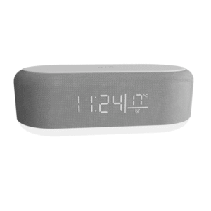 PARLANTE XTECH GILMOUR – 5 EN 1 – CARGADOR INALAM – RELOJ – LUZ – TERMOMETRO