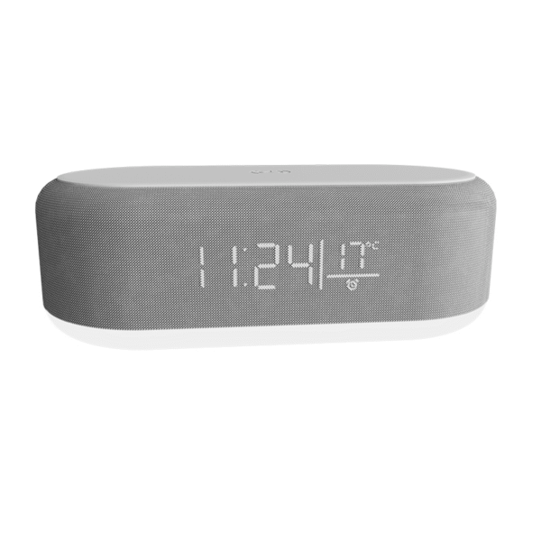 PARLANTE XTECH GILMOUR – 5 EN 1 – CARGADOR INALAM – RELOJ – LUZ – TERMOMETRO