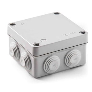 CAJA PLEXO PARA CAMARA – ZKTECO – 100X100X70MM – IP55 – IK08