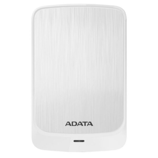 Disco duro externo ADATA de 2 TB y 2,5 pulgadas, color blanco, AHV320-2TU31-CWH