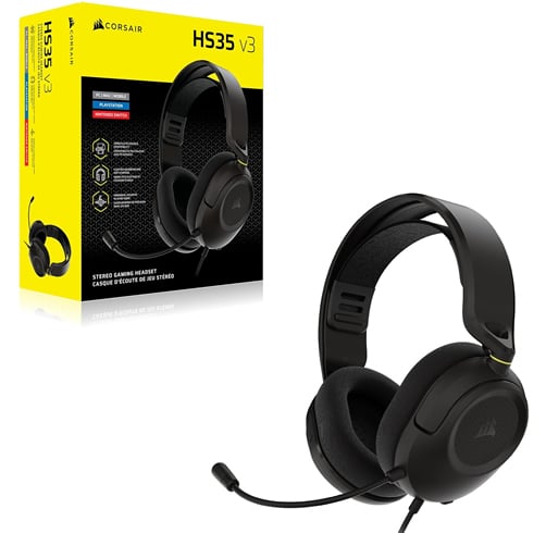 Corsair HS35 V3 – Negro
