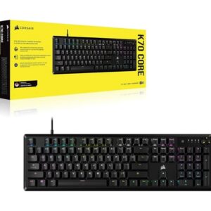 Corsair K70 Core – Corsair MLX Red – Negro