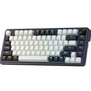 Redragon Ucal Pro-75% – RGB Dust Proof Red – Blanco/Negro