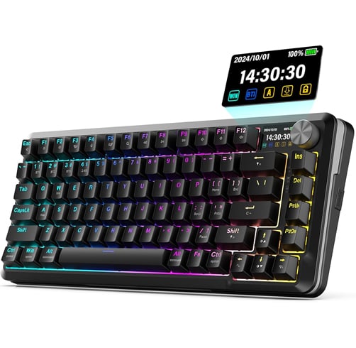Redragon Flekact Pro – LCD – RGB – Negro