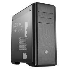 CASE COOLER MASTER MASTERBOX CM694 TG MID TOWER VENTILADORES 3 DE 120MM CON VIDRIO LATERAL MCB-CM694-KG5N-S00 NEGRO