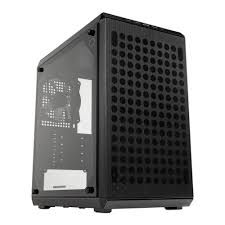 CASE COOLER MASTER Q300L V2 MINI TOWER VENTILADOR 1 DE 120MM CON VIDRIO LATERAL Q300LV2-KGNN-S01 NEGRO