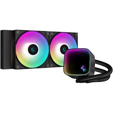 ENFRIAMIENTO LIQUIDO DEEPCOOL LE520 240MM ARGB PARA CPU NEGRO R-LE520-BKAMMN-G1