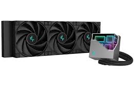 ENFRIAMIENTO LIQUIDO DEEPCOOL LT720 360MM TRIPLE VENTILADOR 120MM PARA CPU ESPEJO INFINITO MULTIDIMENSIONAL RGB NEGRO R-LT720-BKMNF-G1