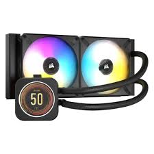 ENFRIAMIENTO LIQUIDO RGB CORSAIR ICUE H100I ELITE LCD AIO 240MM CW-9060061-WW NEGRO
