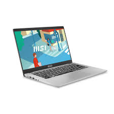 LAPTOP MSI MODERN 14 C13M-1079XCR 9S7-14J111-1079 14″ I5-1335U 8GB ONBOARD 512GB SSD SILVER SIN SISTEMA OPERATIVO -SPANISH