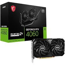 TARJETA DE VIDEO MSI GEFORCE RTX 4060 Ti VENTUS 2X BLACK 16G OC 912-V517-211