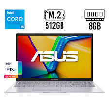 LAPTOP ASUS X1504ZA-NJ246 15.6″ I5-1235U 8GB 512GB SSD SIN SISTEMA OPERATIVO ESPAÑOL PLATA 90NB1022-M00UA0