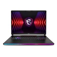 LAPTOP GAMING MSI RAIDER GE78 HX 14VHG 17″ I9-14900 32GB (16GB X 2) 2TB T.V. RTX4080 DDR6 12GB WIN 11 PRO ESPAÑOL NEGRO 9S7-17S151-818
