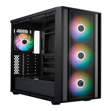 CASE GAMING RGB COOLER MASTER MASTERBOX 600 MID TOWER 3 VENTILADORES DE 140MM Y 1 DE 120MM CON VIDRIO LATERAL Y MALLA FRONTAL  MB600-KGNN-S00 NEGRO