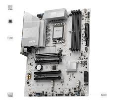 TARJETA MADRE MSI PRO Z890-S WIFI WHITE LGA1851 ATX DDR5 911-7E54-003 BLANCO