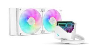 ENFRIAMIENTO LIQUIDO DEEPCOOL LT240 WH ARGB 2 EN 1 240MM R-LT240-WHAMNC-G-1 BLANCO