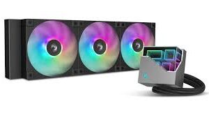 ENFRIAMIENTO LIQUIDO RGB DEEPCOOL LT360 AIO 360MM R-LT360-BKAMNC-G-1 NEGRO