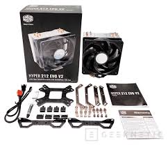 ABANICO COOLER MASTER HYPER 212 EVO V2 SICKLEFLOW 120 RR-2V2E-18PK-R2
