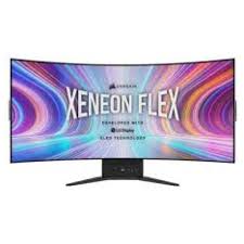 MONITOR GAMING 45″ CORSAIR XENEON FLEX OLED 3440 x 1440 240HZ 0.03MS GTG BRILLO MAXIMO 1000 NIT CURVO NEGRO CM-9030001-NA