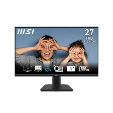 MONITOR 27″ MSI PRO MP275Q 2560 X 1440 FHD 100HZ 1MS EYESERGO HDMI DISPLAY PORT PLANO NEGRO 9S6-3PC3CM-025