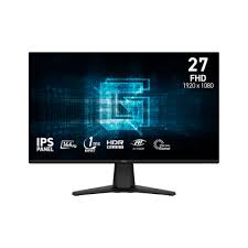 MONITOR GAMING MSI G275L E14 27″ PLANO FHD 1920 X 1080 144HZ IPS HDMI 2.0 9S6-3CF31M-005 NEGRO