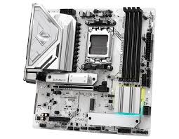 TARJETA MADRE ASROCK B850M STEEL LEGEND WIFI AM5 MICRO ATX DDR5 MB-B850MSLWIFI BLANCO