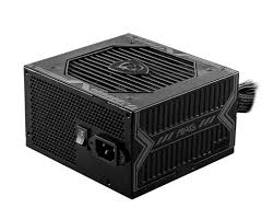 FUENTE DE PODER MSI MAG A550BN 550W 80 PLUS BRONZE NO MODULAR 150X140X86MM 306-7ZP2A12-CE0 NEGRO