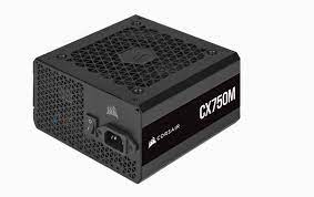 FUENTE DE PODER CORSAIR CX750M 750W 80 PLUS BRONZE SEMI MODULAR ATX CP-9020222-NA NEGRO