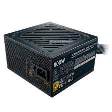 FUENTE DE PODER COOLER MASTER G800 GOLD PLUS 800W NO MODULAR ATX MPW-8001-ACAAG-U2 NEGRO