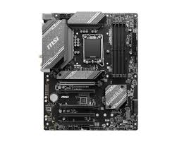 TARJETA MADRE MSI B760 GAMING PLUS WIFI ATX DDR5 911-7D98-029 NEGRO
