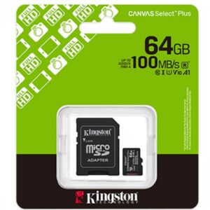 Kingston Micro SD Canvas Select Plus – 64GB