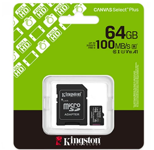 Kingston Micro SD Canvas Select Plus – 64GB