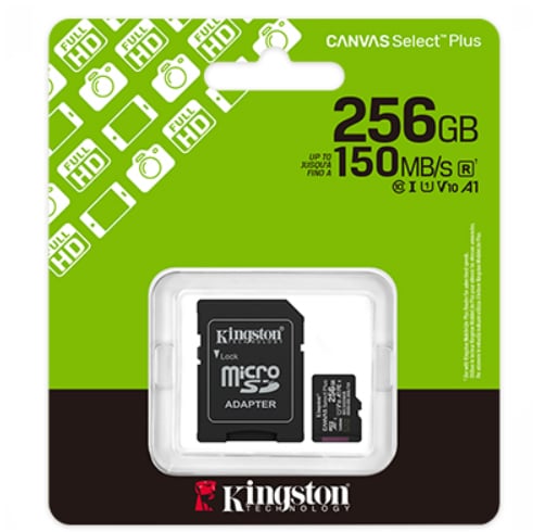 Kingston Micro SD Canvas Select Plus – 256GB