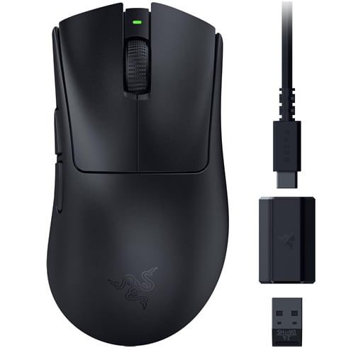 Razer Deathadder v3 Hyperspeed –  Negro – Wireless