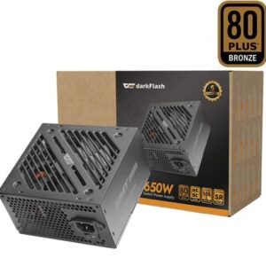 DarkFlash EMT 650W 80 Plus Bronce
