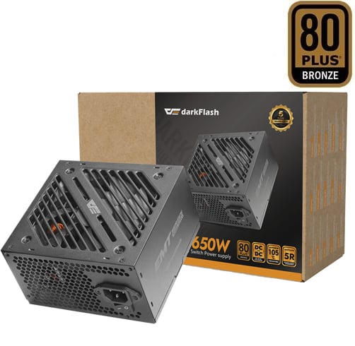 DarkFlash EMT 650W 80 Plus Bronce