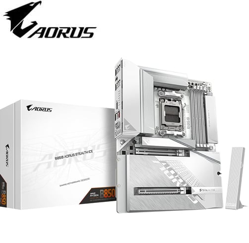 Gigabyte B850 Aorus Stealth Ice – Wifi 7