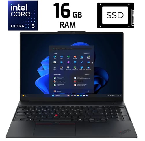Lenovo ThinkPad E16 – Intel i5 225H Ultra – 16GB – 512GB – Negro