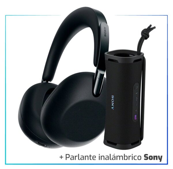 Sony The Collexion WH-1000XX- Wireless – Black Noir + Parlante Inalambrico Sony