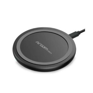 CARGADOR INALAMBRICO ARGOM USB 10W ARG-AC-0130BK