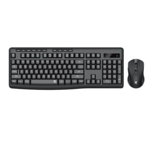 Teclado y Mouse Redragon DeskSet Multimedia Essential – Wireless – Negro