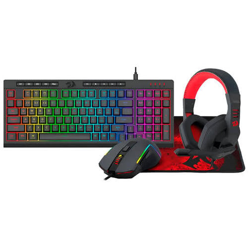 4 en 1 Redragon Gaming Essentials – Negro
