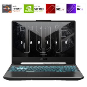 AsusTuf Gaming A15 – AMD Ryzen 7 7445HS – 16GB – RTX 3050 – 512GB – Graphite Black