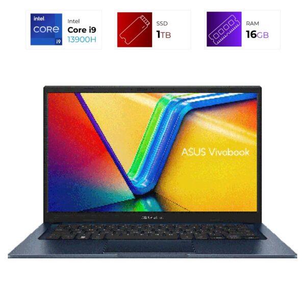 Asus Vivobook – Intel i9 13900H – 16GB – 1TB – Indie Black